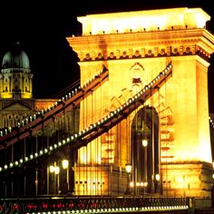 The Chain Bridge, Budapest, Hungary