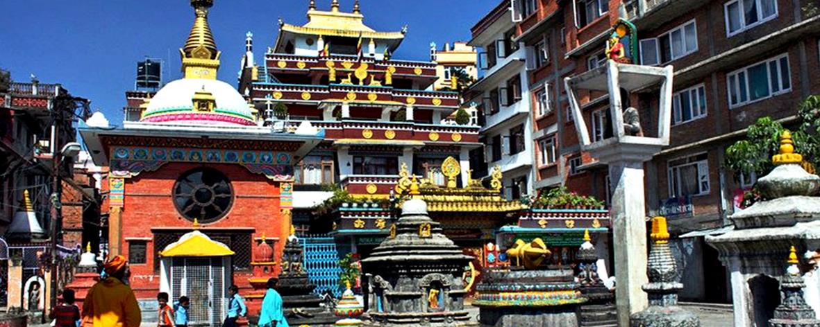 Temple near Chhetrapathi area of Kathmandu