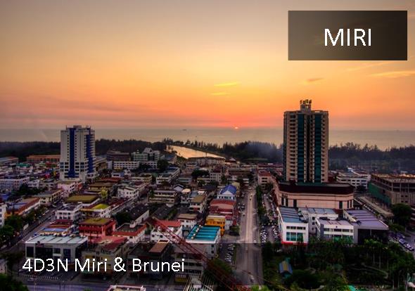 Miri Resort City at Dusk