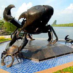 Krabi Sculptures, Krabi Town